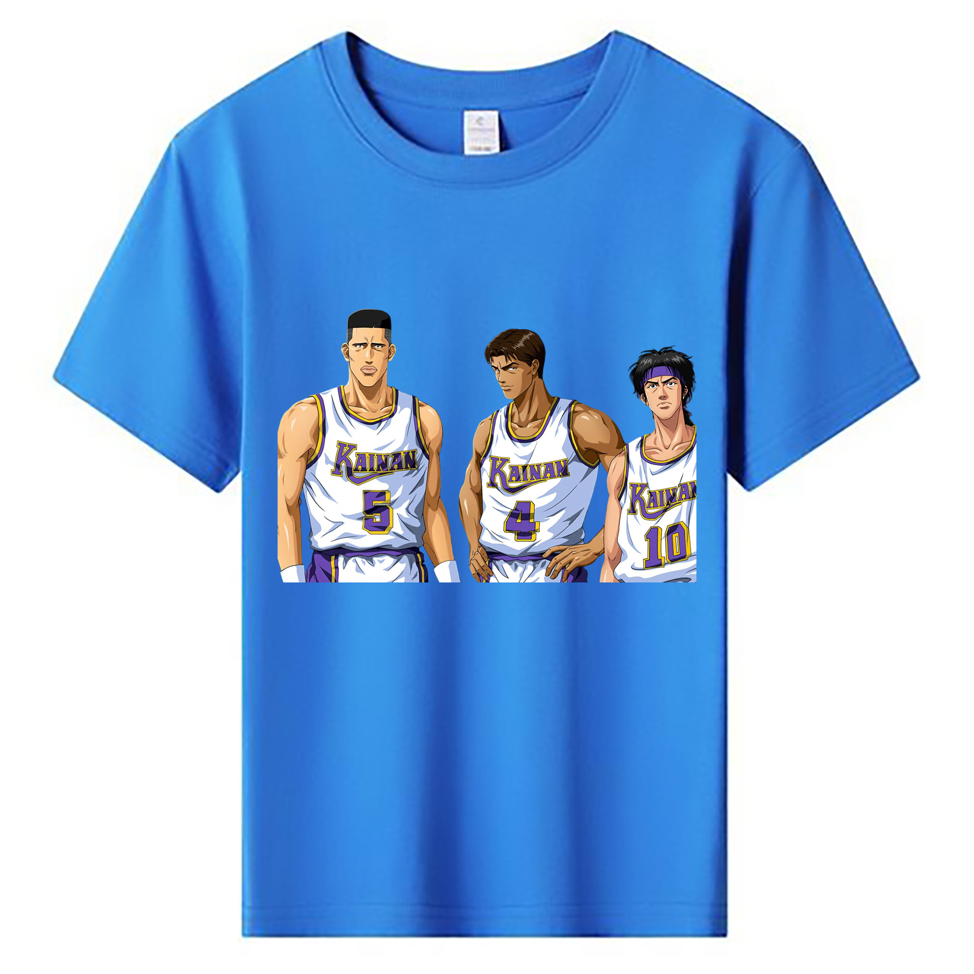 （画像用） SLAM DUNK／スラムダンク 綿100％キッズTシャツ（フロントプリント）